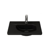 Bocchi Toilet Fontein Mat Zwart 45x31cm Taormina Arch Bocchi Toilet Fontein Mat Zwart 45x31cm Taormina Arch