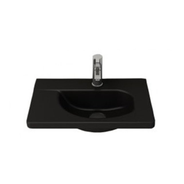 Bocchi Toilet Fontein Mat Zwart 45x31cm Taormina Arch Bocchi Toilet Fontein Mat Zwart 45x31cm Taormina Arch