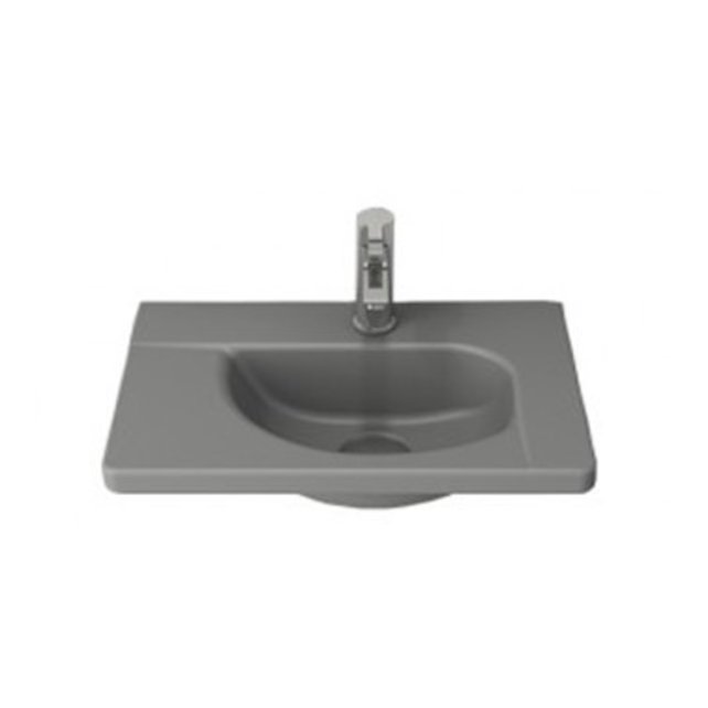 Bocchi Toilet Fontein Mat Grijs 45x31cm Taormina Arch