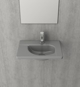 Bocchi Toilet Fontein Mat Grijs 45x31cm Taormina Arch