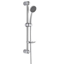 Aloni Glijstangset Rond New Mono met Handdouche en Zeephouder.