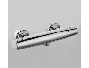 Douchekraan Aloni Glans Chroom met thermostaatfunctie 15-HoH