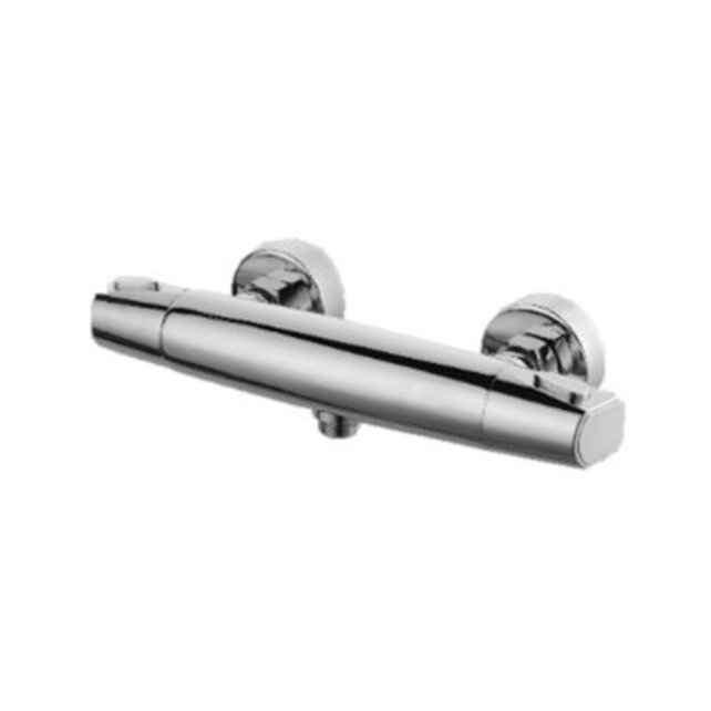 Douchekraan Aloni Glans Chroom met thermostaatfunctie 15-HoH