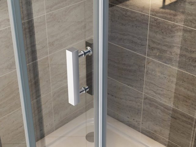 Douchecabine Azura 80x80x190cm Helderglas nano-coating anti-kalk 6mm Veiligheidsglas