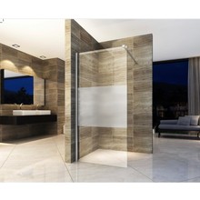 Inloopdouche 90x200cm ECO Helder / Mat Glas Douchewand Veiligheidsglas 8mm met Antikalk 200cm