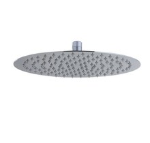 Creavit Aloni Hoofddouche 20cm Rond Chroom Roestvrij anti kalk systeem Regendouche Wand- of plafondarm