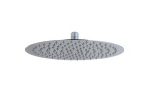 Creavit Aloni Hoofddouche 20cm Rond Chroom Roestvrij anti kalk systeem Regendouche Wand- of plafondarm