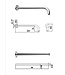 Creavit Aloni Hoofddouche 30cm Rond Chroom Roestvrij anti kalk systeem Regendouche Wand- of plafondarm