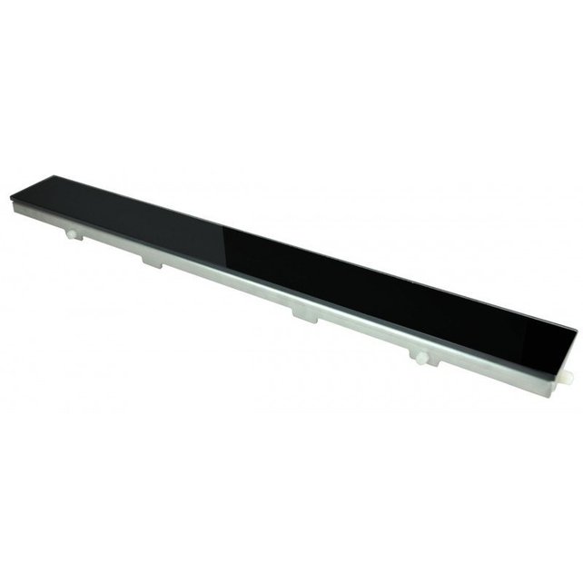 Douchegoot Glasrooster Zwart 80cm 7cm diep Aloni Douchegoot Glasrooster Zwart 80cm 7cm diep Aloni