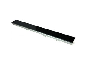 Douchegoot Glasrooster Zwart 100cm 7cm diep Aloni