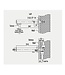 Automatische Sensorkraan Wastafelkraan infrarood inbouw Creavit Designkran chroom Sensorkraan inbouw 207mm