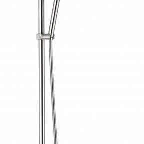 Regendouche set Ferrara Opbouw RVS met Thermostaatkraan Rond Glijstang Regendouche 20cm Handdouche