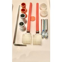 Compleet Universele bevestigingsset hangtoilet verborgen bevestiging ophang set hangtoilet