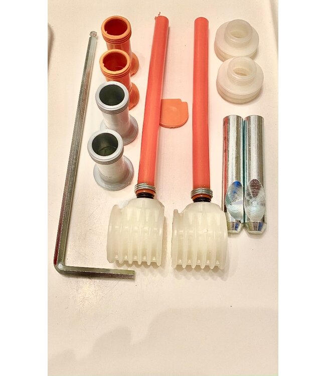 Compleet Universele bevestigingsset hangtoilet verborgen bevestiging ophang set hangtoilet