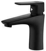 Wastafelkraan Laag mat Zwart Mengkraan Creavit Aloni Wastafelmengkraan
