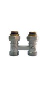 Belrad H-Blok Rechts Compleet met Thermostatische Kop Wit 1/2Mx16/2 M30 Belrad H-Blok Rechts Compleet met Thermostatische Kop Wit 1/2Mx16/2 M30
