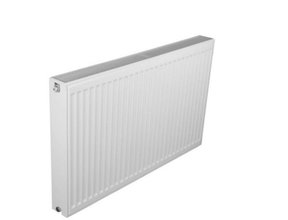 Belrad Integraal Radiatoren Type22 400x600mm met 6 aansluitingen omkeerbaar afmetingen t/m 2600mm