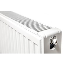 Belrad Integraal Radiatoren Paneel radiator Type22 700x500mm met 6 aansluitingen omkeerbaar afmetingen t/m 1200mm