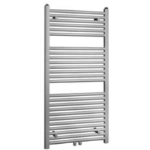 Aloni Handdoekradiator 1600x600mm Wit Mat Geborsteld 1025 Watt Midden aansluiting