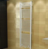 Aloni Handdoekradiator 1600x600mm Wit Mat Geborsteld 1025 Watt Midden aansluiting