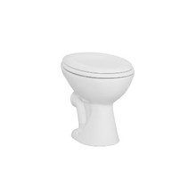 Creavit TP330 Staandtoilet Onderpot met Bidet (PK) incl. toiletbril 51x36x39cm