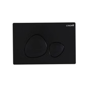 Drukplaat Mat Zwart Bedieningspaneel Creavit GP7002.02 Wellness