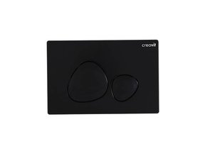 Drukplaat Mat Zwart Bedieningspaneel Creavit GP7002.02 Wellness