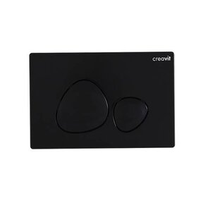 Drukplaat Mat Zwart Bedieningspaneel Creavit GP7002.02 Wellness