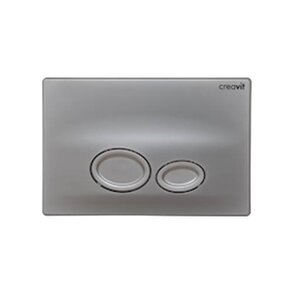 Drukplaat Mat Chroom Creavit Stone Bedieningsplaat GP2003.00