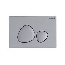 Drukplaat Mat Chroom Creavit Wellness Bedieningsplaat GP7002.00