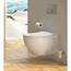 SANI-SUPPLY Randloos Hangtoilet Freedom FE322 met bidet Glans Wit incl. Softclose toiletbril Creavit 51x35x38cm