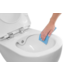 Randloos Hangtoilet Freedom FE322 met bidet Glans Wit incl. Softclose toiletbril Creavit 51x35x38cm