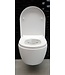 SANI-SUPPLY SaniPro Easy Flush Randloos Hangtoilet Glans Wit Incl. Toiletbril (BxLxH) 36x54x25cm