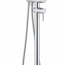 SaniPro Badkraan Vrijstaand Chroom Tivoli Rond met Handdouche.