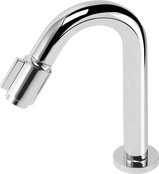 Victory Fonteinkraan Chroom Laag 18,7 cm SaniPro Toiletkraan met draaiknop roterend