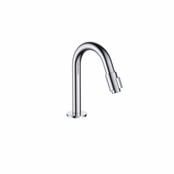 Victory Fonteinkraan Chroom Laag 18,7 cm SaniPro Toiletkraan met draaiknop roterend