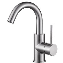 Wastafelkraan Largo RVS-304 Draaibare Uitloop 24cm