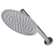 SaniPro Regendoucheset Inbouw RVS Geborsteld Ferrara Lux Muur Rond 20cm thermostaatkraan Handdouche