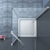 Douchecabine 100x100 Azura Nano Coating Glazen Draaideur 8mm Glas Vierkant Douchecabine 100x100 Azura Nano Coating Glazen Draaideur 8mm Glas Vierkant