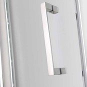 Douchecabine Wies 100x50cm Rechthoek Draaideur Antikalk Helder Glas Chroom Profiel 8mm Veiligheidsglas Easy Clean Douchecabine Wies 100x50cm Rechthoek Draaideur Antikalk Helder Glas Chroom Profiel 8mm Veiligheidsglas Easy Clean