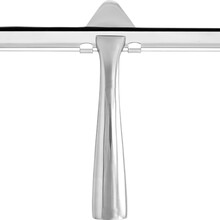 Aloni RVS Douchewisser Douchetrekker, Raamwisser met RVS houder