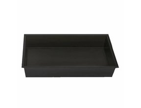Nisje Badkamer Mat zwart 30x60x7cm Wandnis Douche