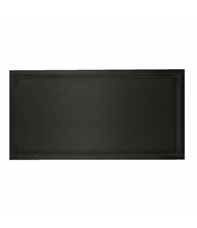 Nisje Badkamer Mat zwart 30x60x7cm Wandnis Douche
