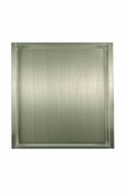 Nisje Badkamer RVS 30x30x7cm Wandnis Douche Nisje Badkamer RVS 30x30x7cm Wandnis Douche