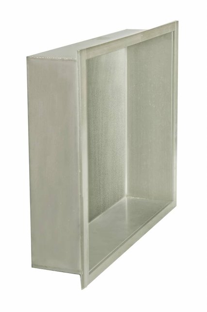 Nisje Badkamer RVS 30x30x7cm Wandnis Douche Nisje Badkamer RVS 30x30x7cm Wandnis Douche