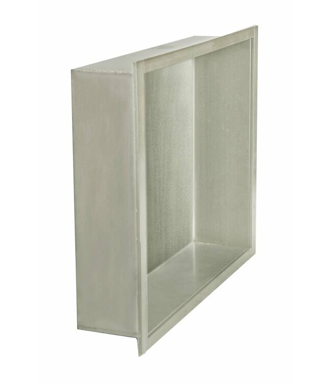 Nisje Badkamer RVS 30x30x7cm Wandnis Douche
