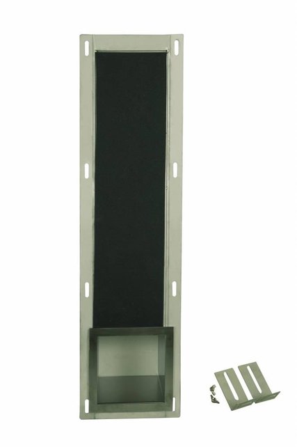 Reserve Toiletrolhouder Inbouw RVS geborsteld 140x660x120mm Reserverolhouder Reserve Toiletrolhouder Inbouw RVS geborsteld 140x660x120mm Reserverolhouder