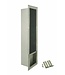 Reserve Toiletrolhouder Inbouw RVS geborsteld 140x660x120mm Reserverolhouder