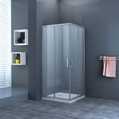 Douchecabine Lara Nano Vierkant Hoekinstap Schuifdeur 80x80x200cm Helder Glas Chroom Profiel 6mm Veiligheidsglas Douchecabine Lara Nano Vierkant Hoekinstap Schuifdeur 80x80x200cm Helder Glas Chroom Profiel 6mm Veiligheidsglas