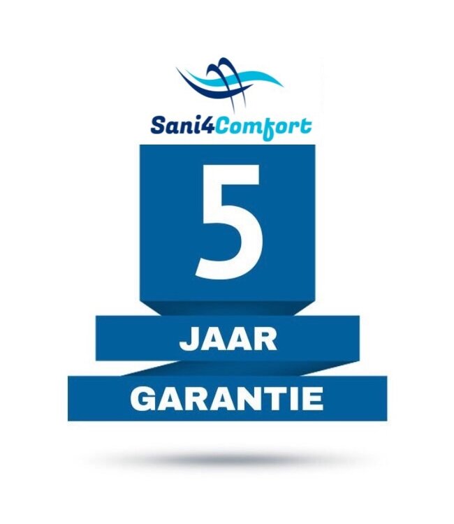 Douchecabine Collins Mat Zwart Vierkant 100x100cm Draaideur Antikalk Helderglas 8mm Veiligheidsglas Easy Clean